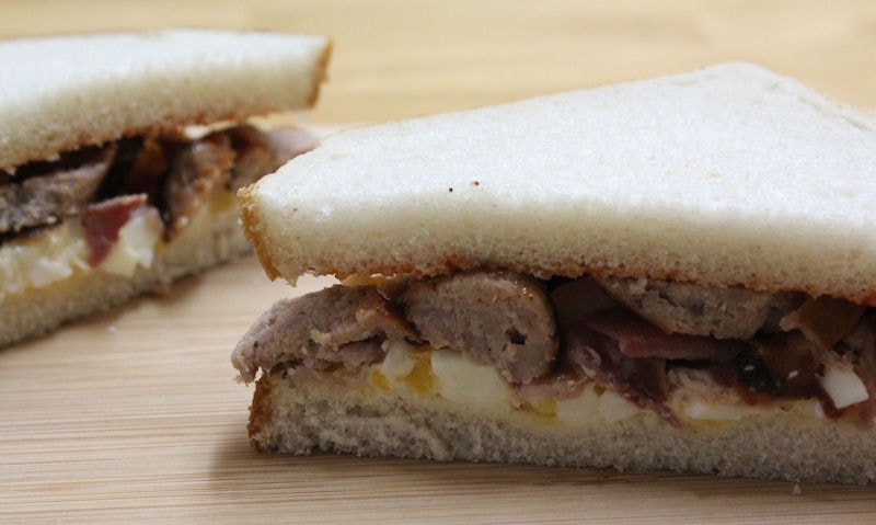 All Day English Breakfast Sandwich Recipe