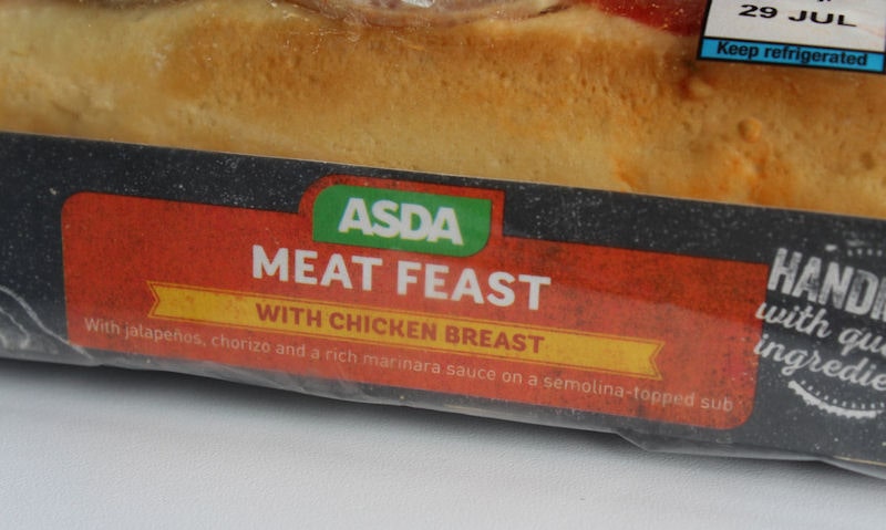 Asda Meat Feast Sub