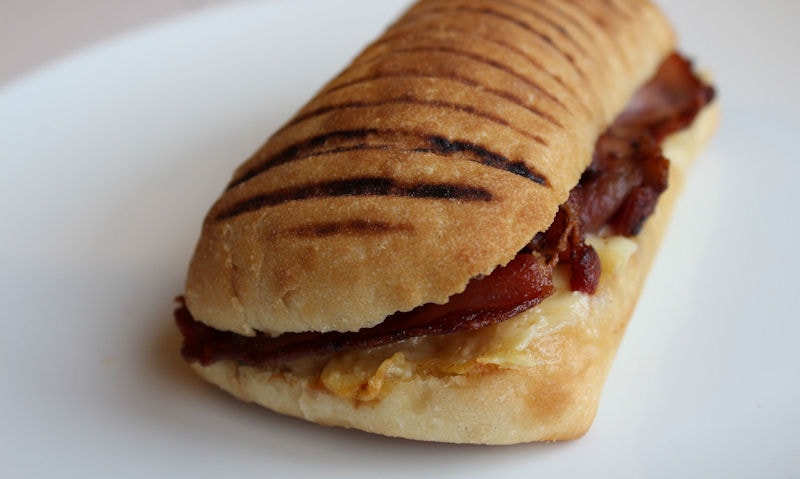 Bacon & Cheese Panini Recipe