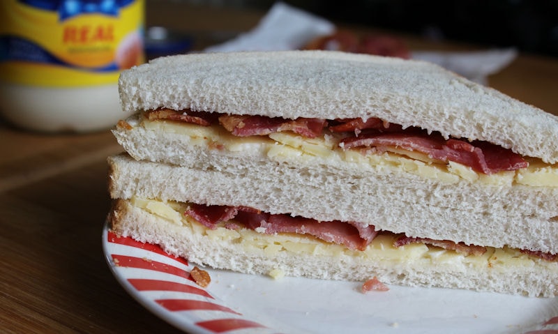 Cheese & Bacon Sandwich Recipe