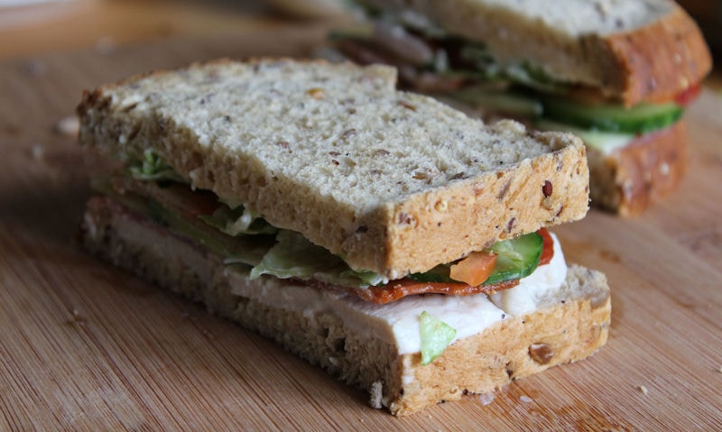 Chicken & Bacon Salad Sandwich Recipe