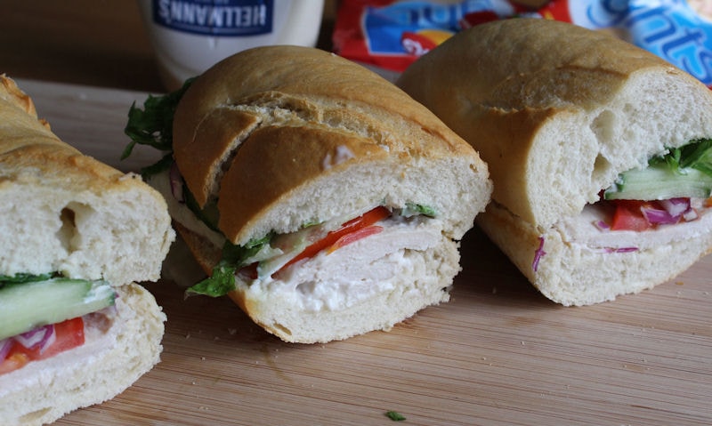 Chicken Salad Baguette Recipe