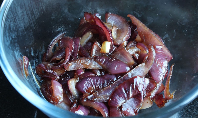 How to Caramelize Red Onions All Sandwiches