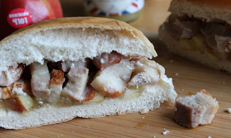 Pork Belly & Apple Roll Recipe