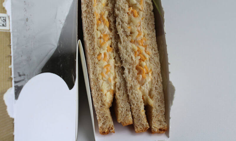 Cheese & Onion Sandwich, ripped package