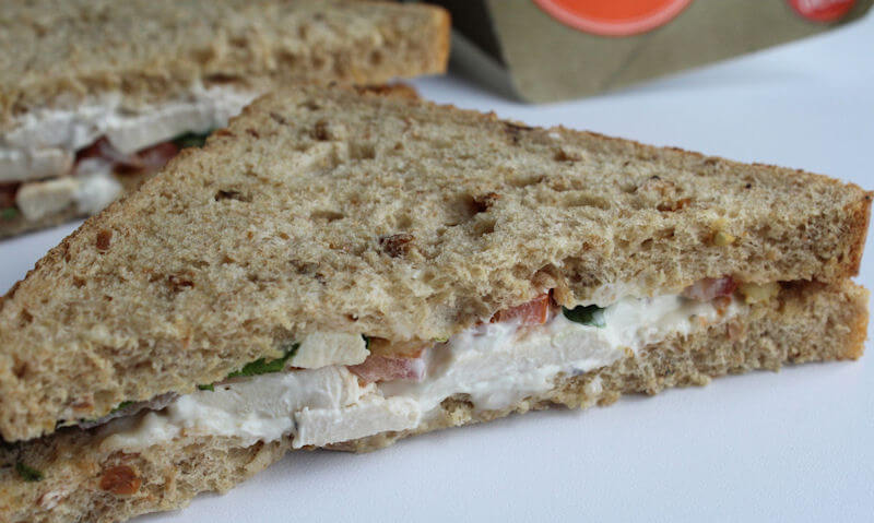 Chicken Salad Sandwich, single slice