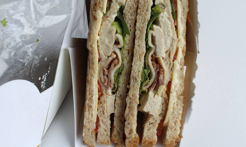 The Chicken Club Sandwich, ingredients