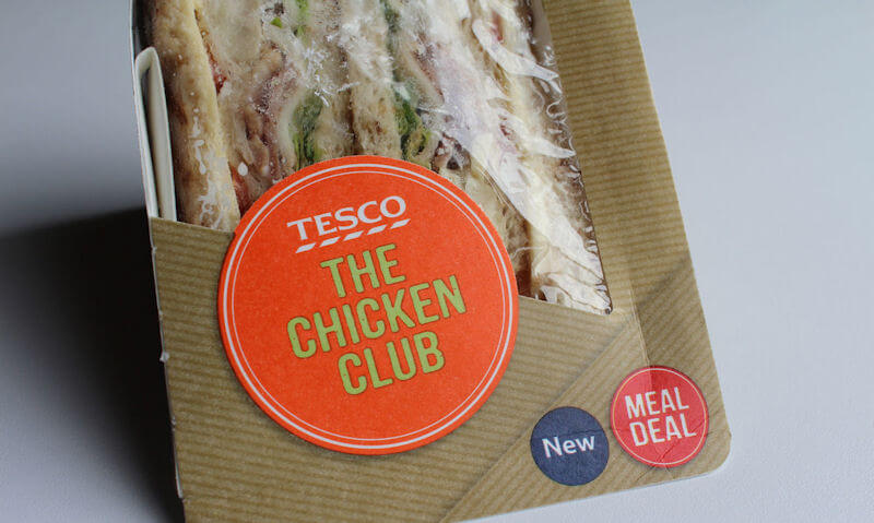 The Chicken Club Sandwich, name on package