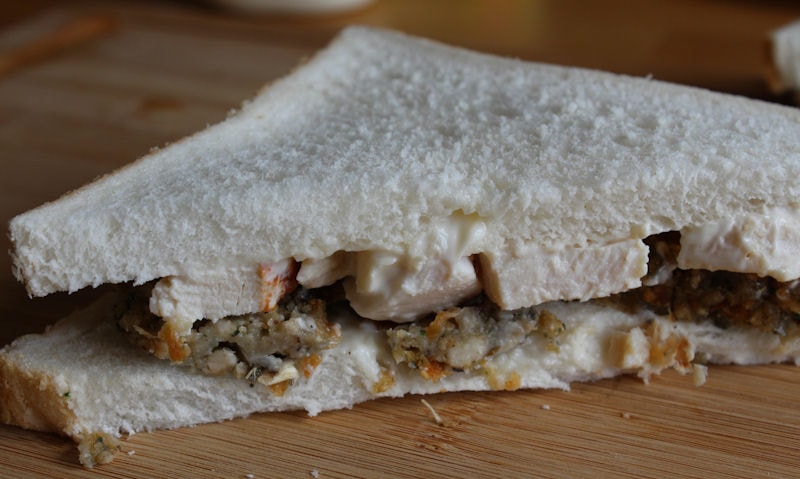 Turkey Stuffing Sandwich Recipe